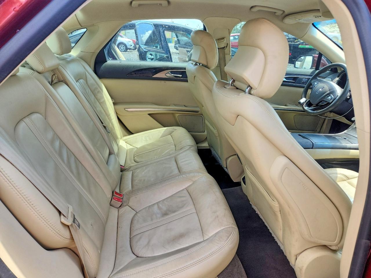 2014 Lincoln Mkz Hybrid Orange vin: 3LN6L2LU5ER829368
