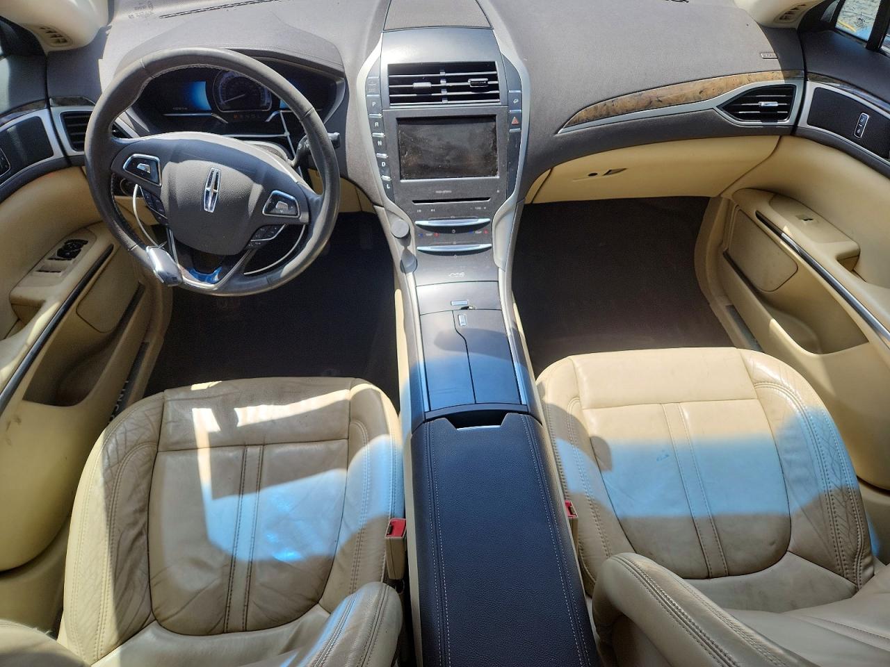 2014 Lincoln Mkz Hybrid Orange vin: 3LN6L2LU5ER829368