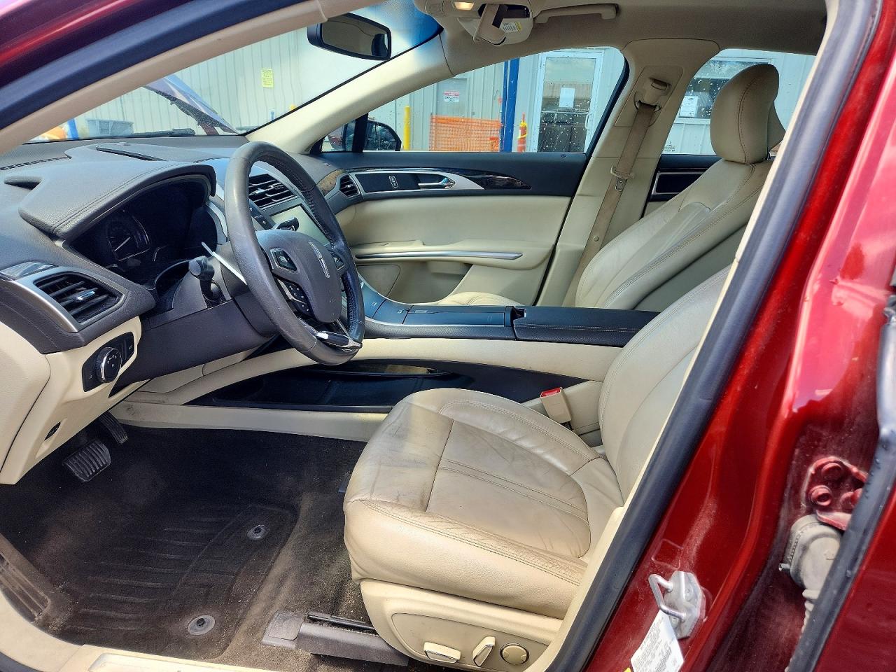 2014 Lincoln Mkz Hybrid Orange vin: 3LN6L2LU5ER829368