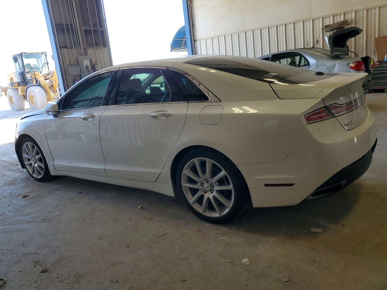 2015 Lincoln Mkz Hybrid White vin: 3LN6L2LU5FR604708