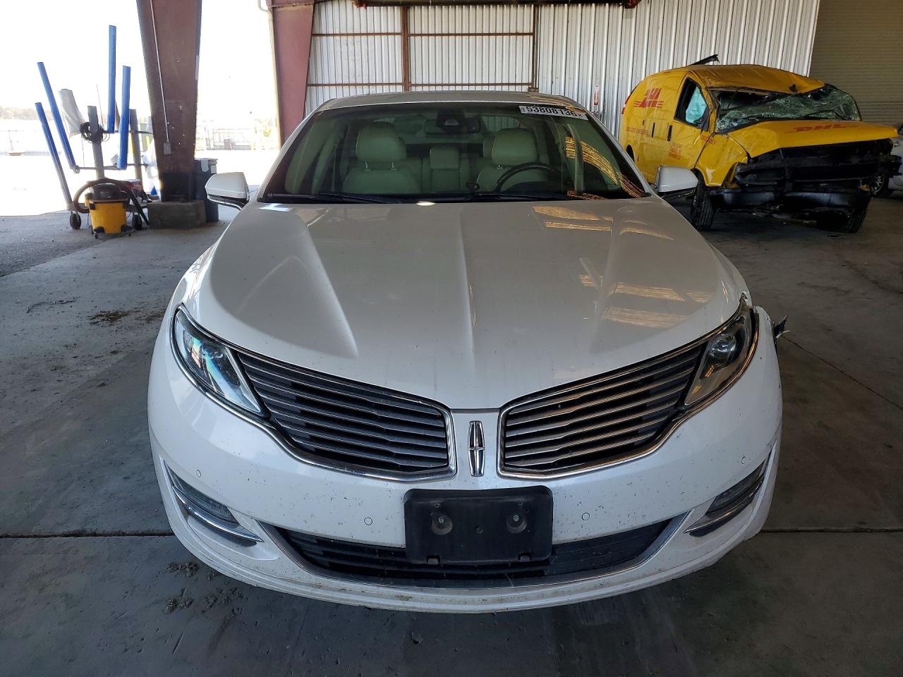 2015 Lincoln Mkz Hybrid White vin: 3LN6L2LU5FR612680