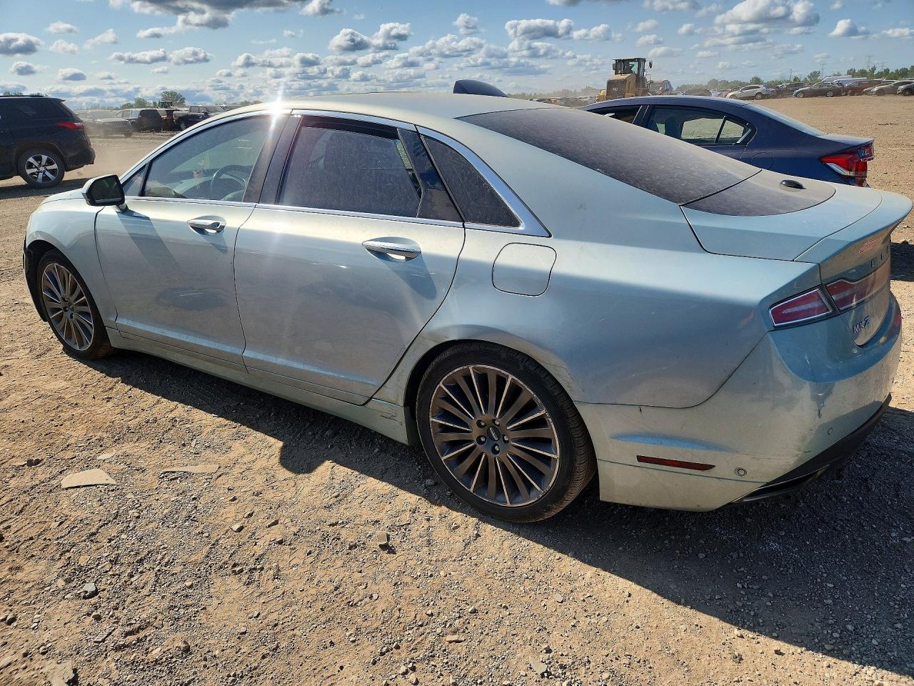 2013 Lincoln Mkz Hybrid Blue vin: 3LN6L2LU6DR823917