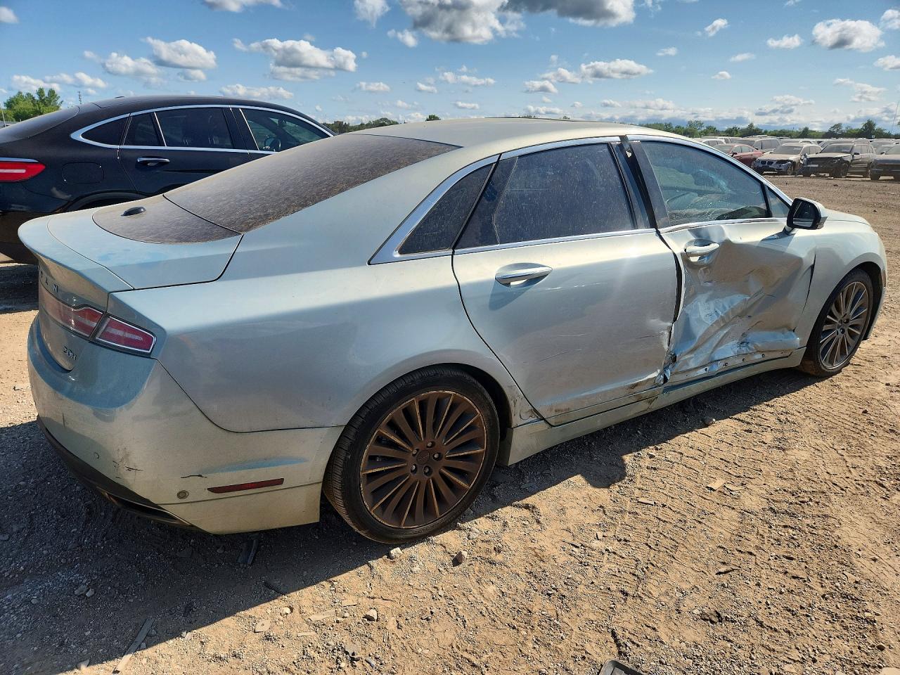 2013 Lincoln Mkz Hybrid Blue vin: 3LN6L2LU6DR823917