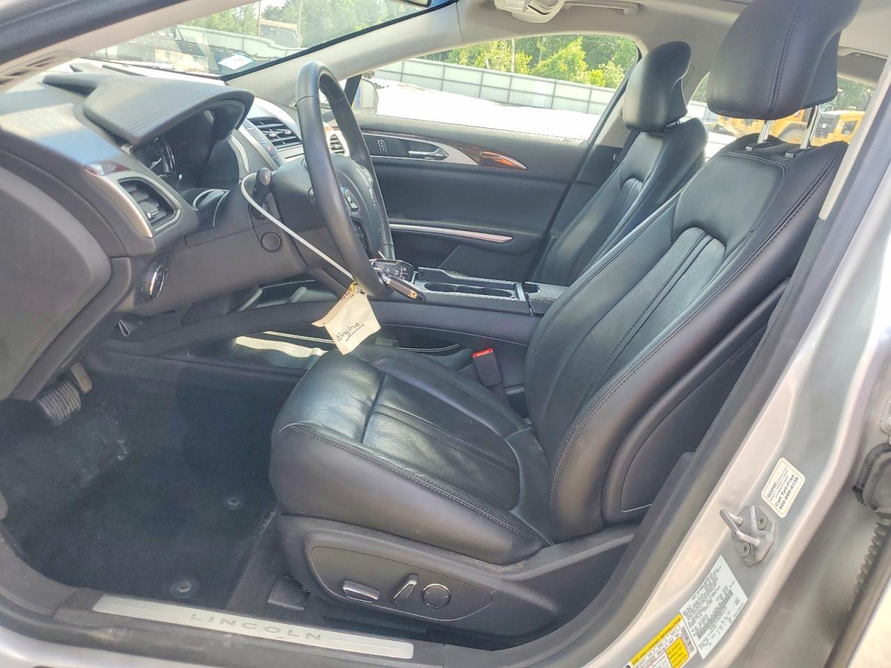 2014 Lincoln Mkz Hybrid Silver vin: 3LN6L2LU6ER804155