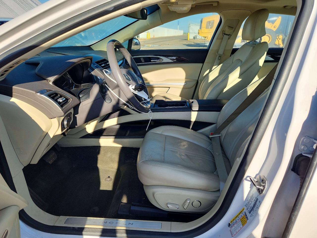 2014 Lincoln Mkz Hybrid Белый vin: 3LN6L2LU6ER812255