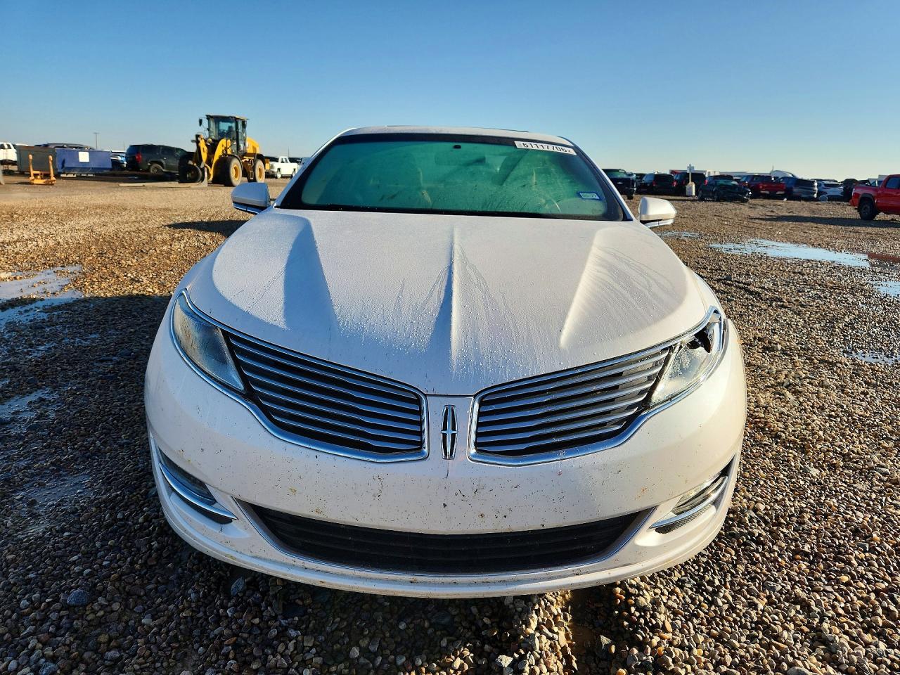 2014 Lincoln Mkz Hybrid Белый vin: 3LN6L2LU6ER812255