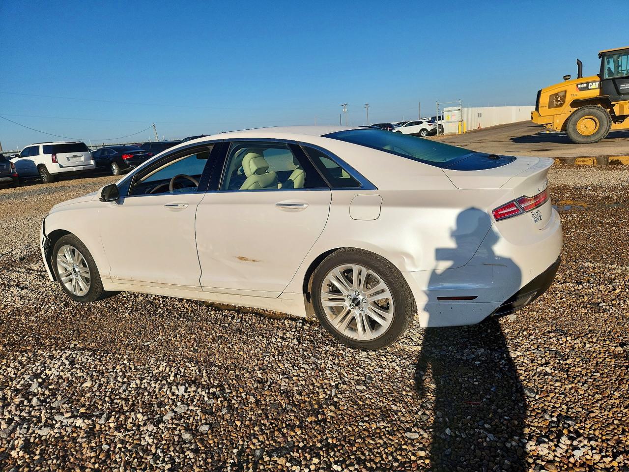 2014 Lincoln Mkz Hybrid Белый vin: 3LN6L2LU6ER812255