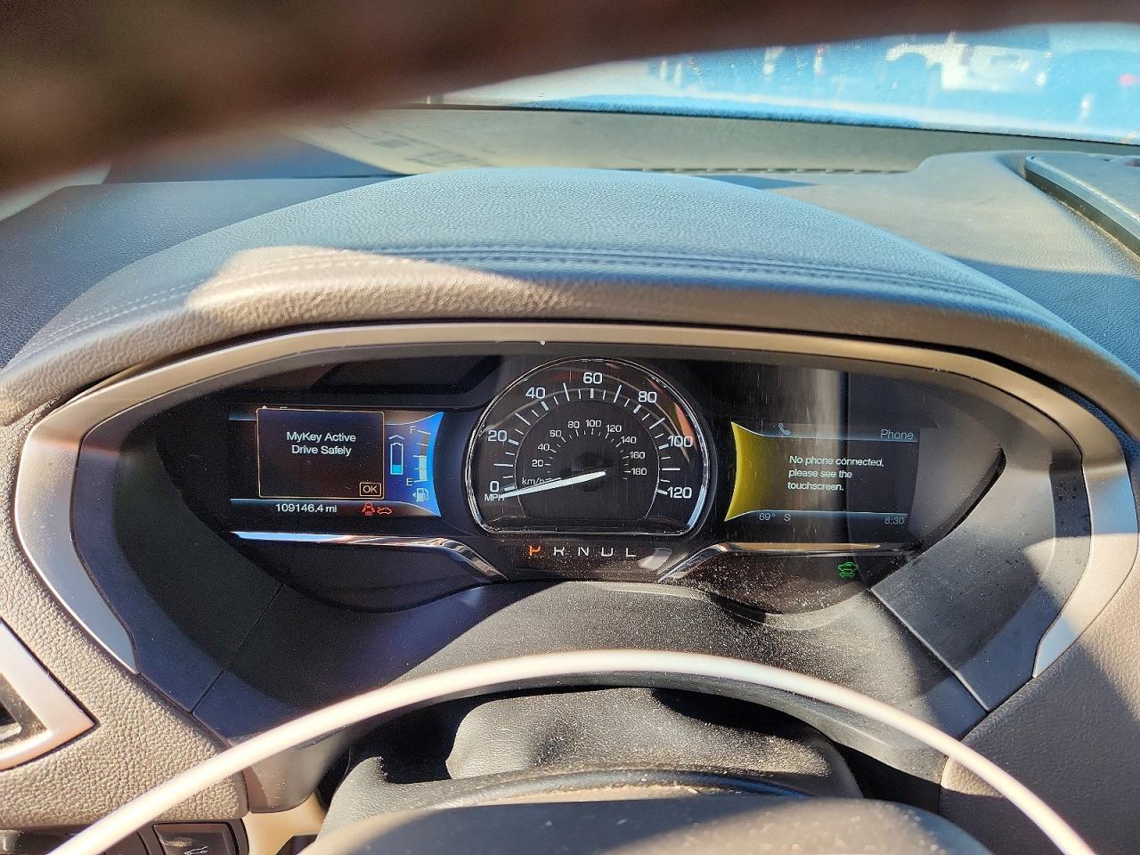 2014 Lincoln Mkz Hybrid Белый vin: 3LN6L2LU6ER812255