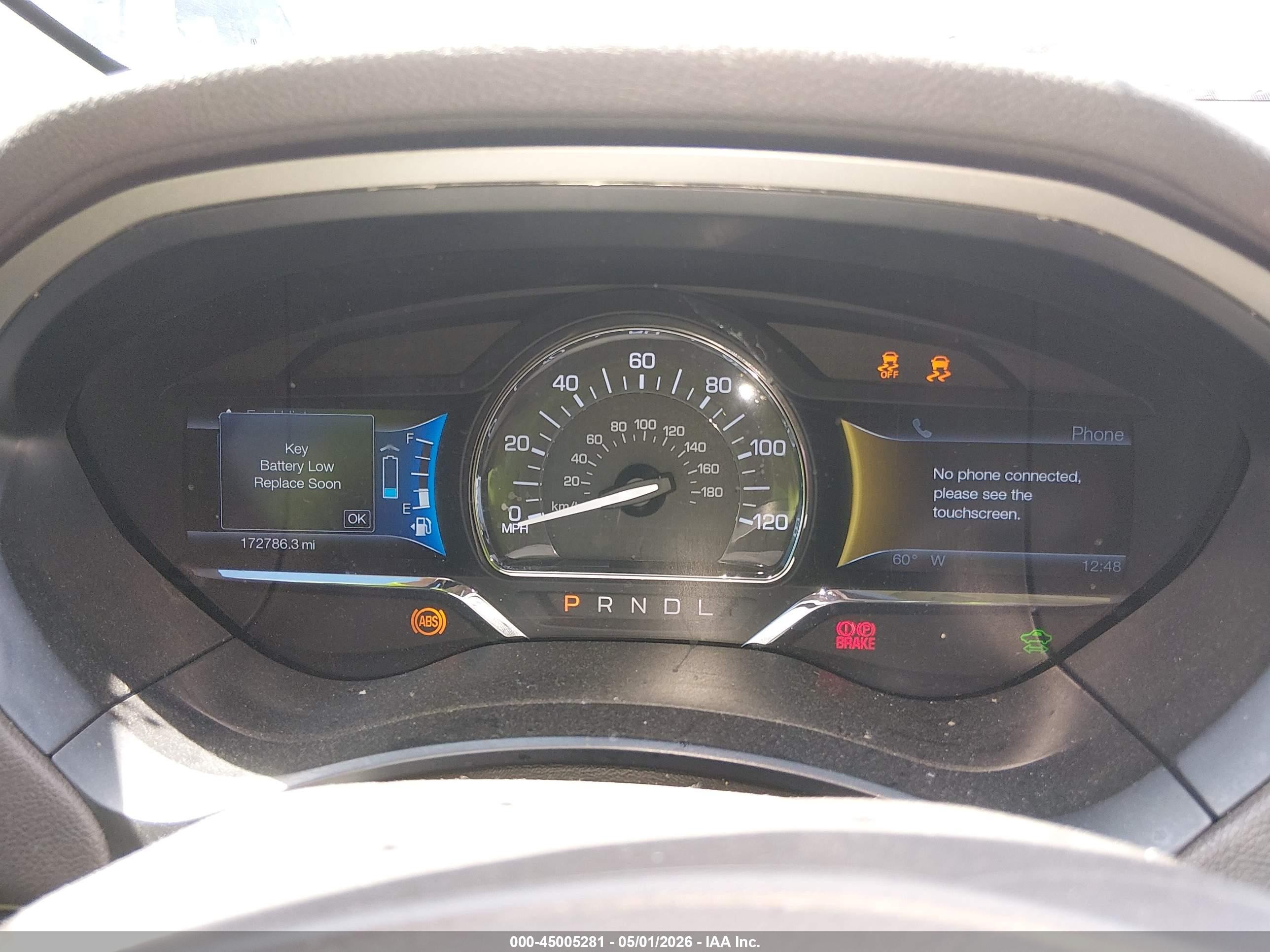 2014 Lincoln Mkz Hybrid   Blue vin: 3LN6L2LU6ER814085
