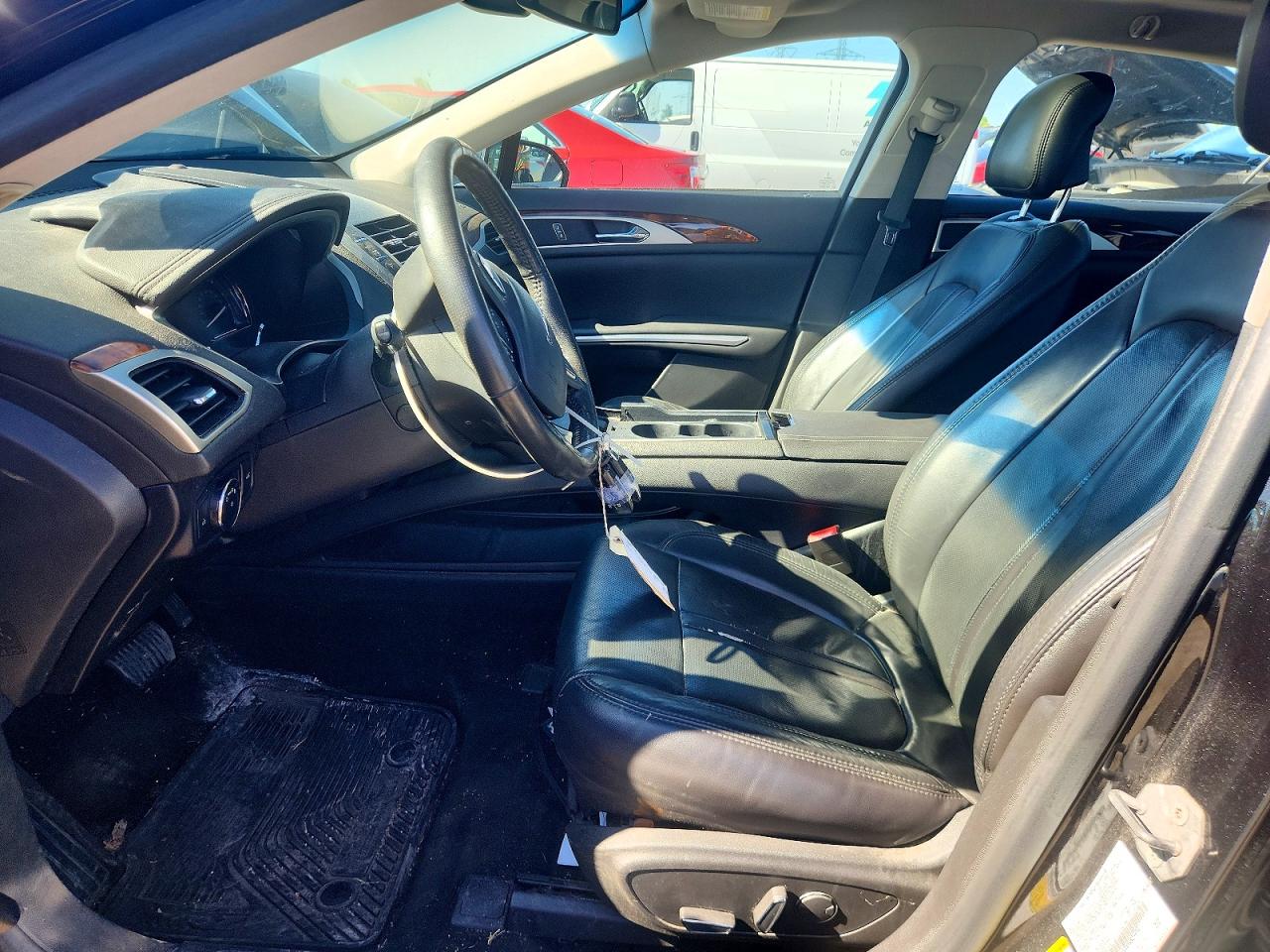 2014 Lincoln Mkz Hybrid Black vin: 3LN6L2LU6ER825555