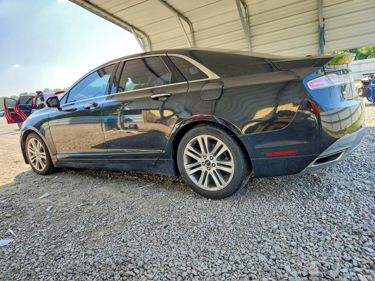2015 Lincoln Mkz Hybrid Black vin: 3LN6L2LU6FR600473