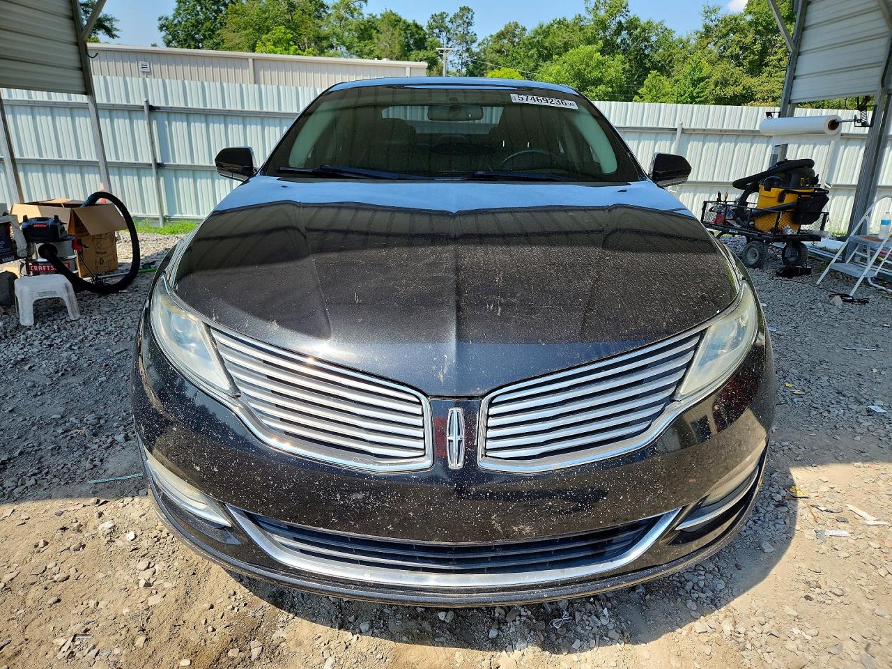 2015 Lincoln Mkz Hybrid Black vin: 3LN6L2LU6FR600473