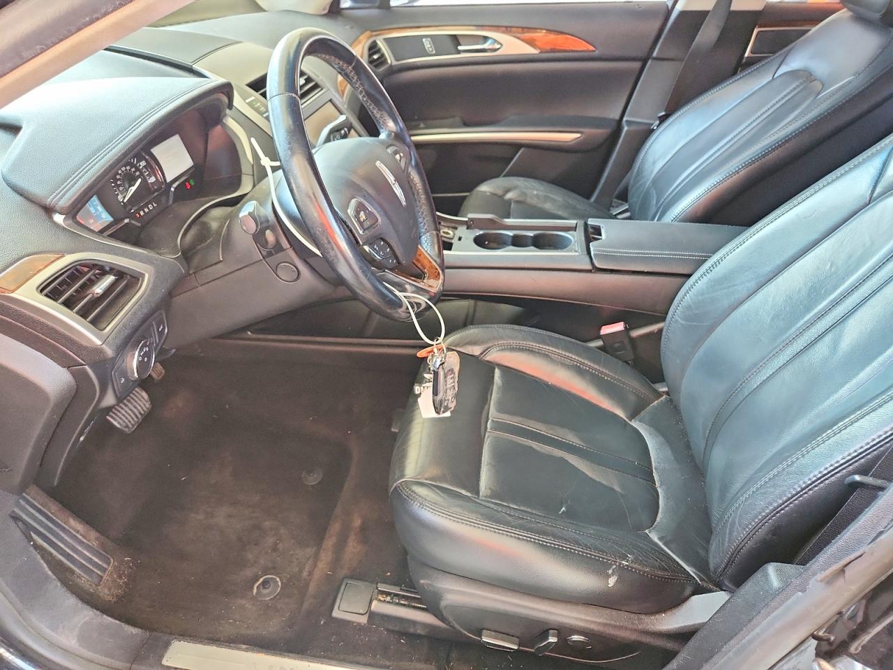 2015 Lincoln Mkz Hybrid Black vin: 3LN6L2LU6FR600473