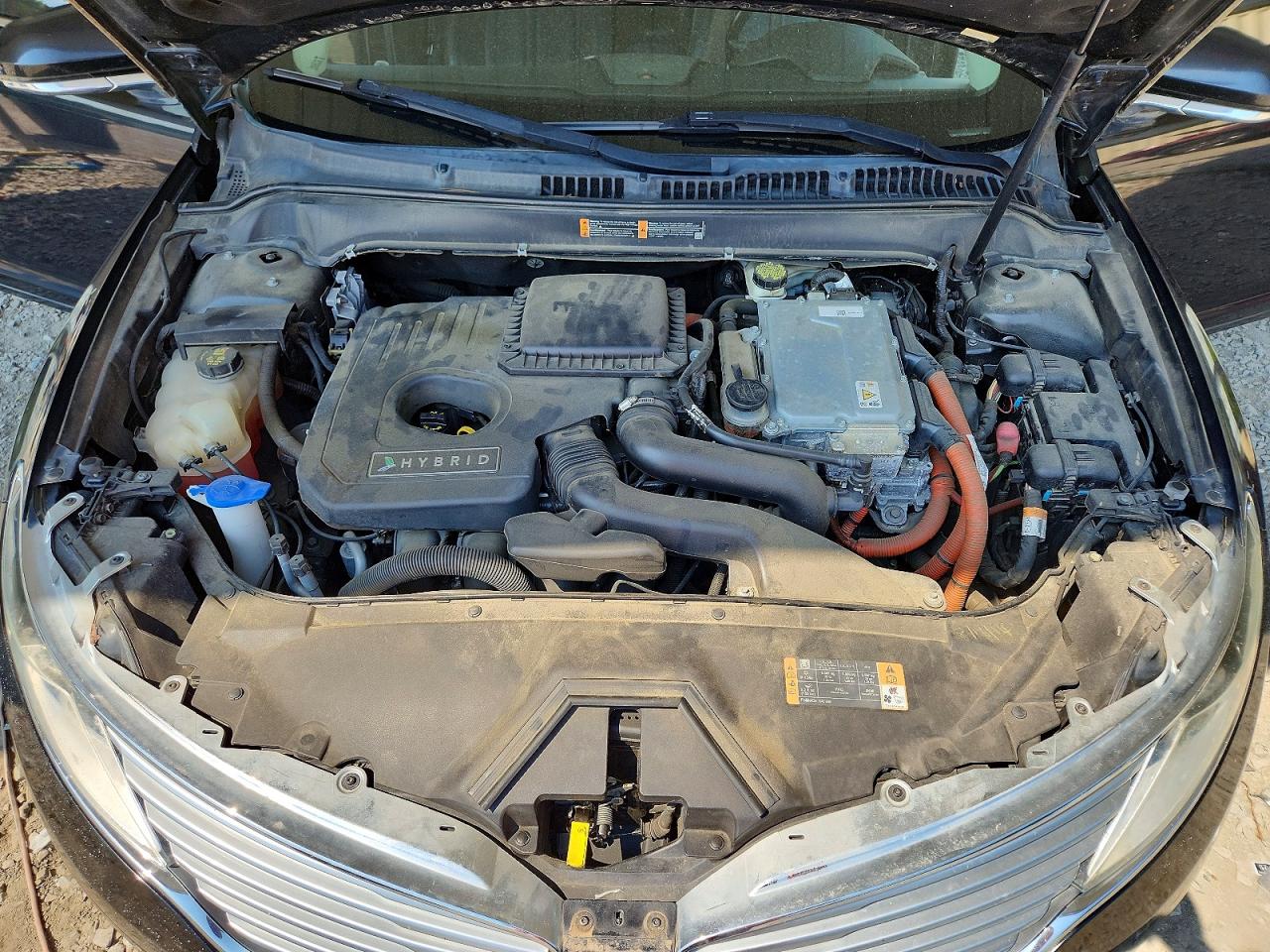 2015 Lincoln Mkz Hybrid Black vin: 3LN6L2LU6FR600473