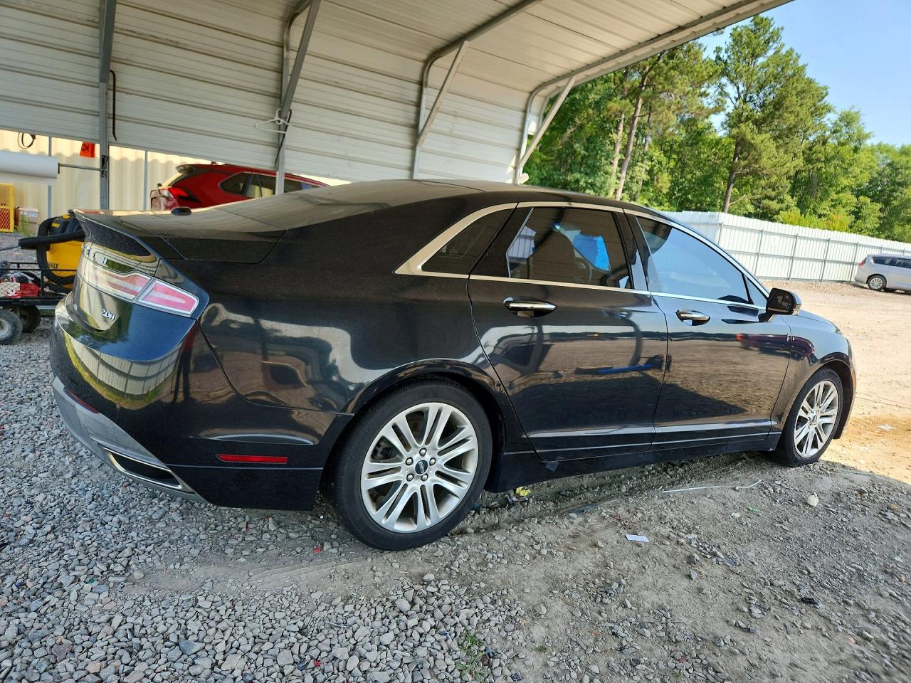 2015 Lincoln Mkz Hybrid Black vin: 3LN6L2LU6FR600473