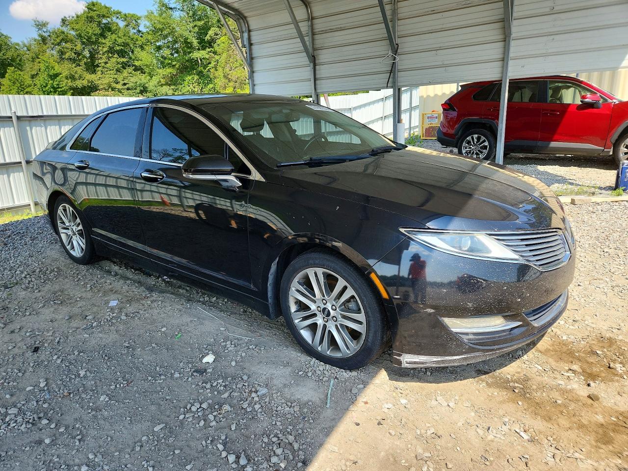 2015 Lincoln Mkz Hybrid Black vin: 3LN6L2LU6FR600473