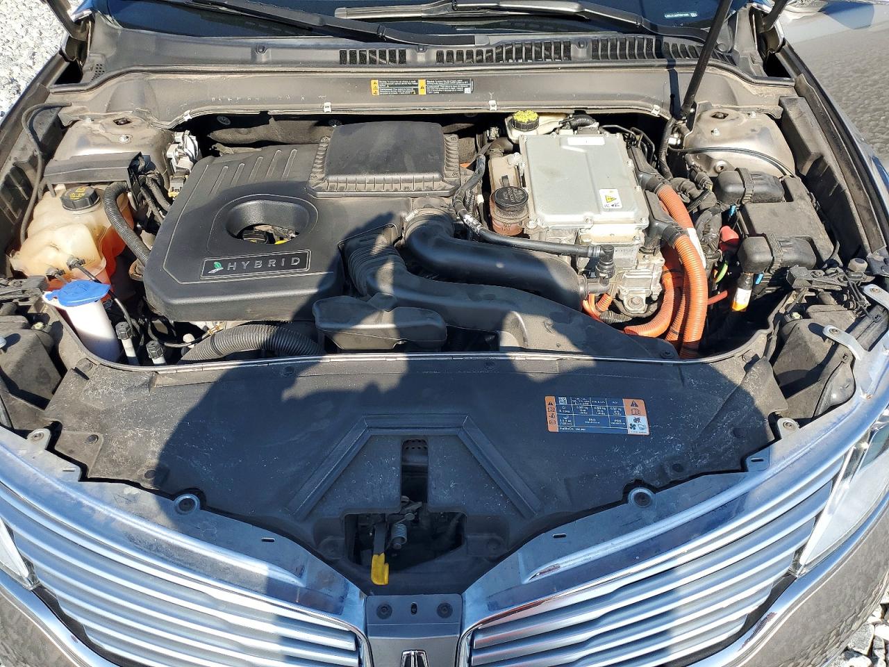 2015 Lincoln Mkz Hybrid Charcoal vin: 3LN6L2LU6FR621226