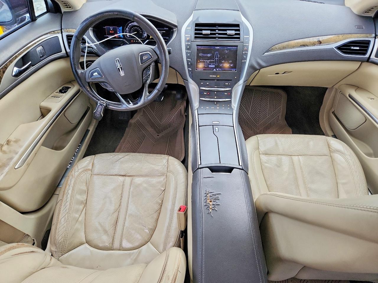 2013 Lincoln Mkz Hybrid Burgundy vin: 3LN6L2LU7DR816619