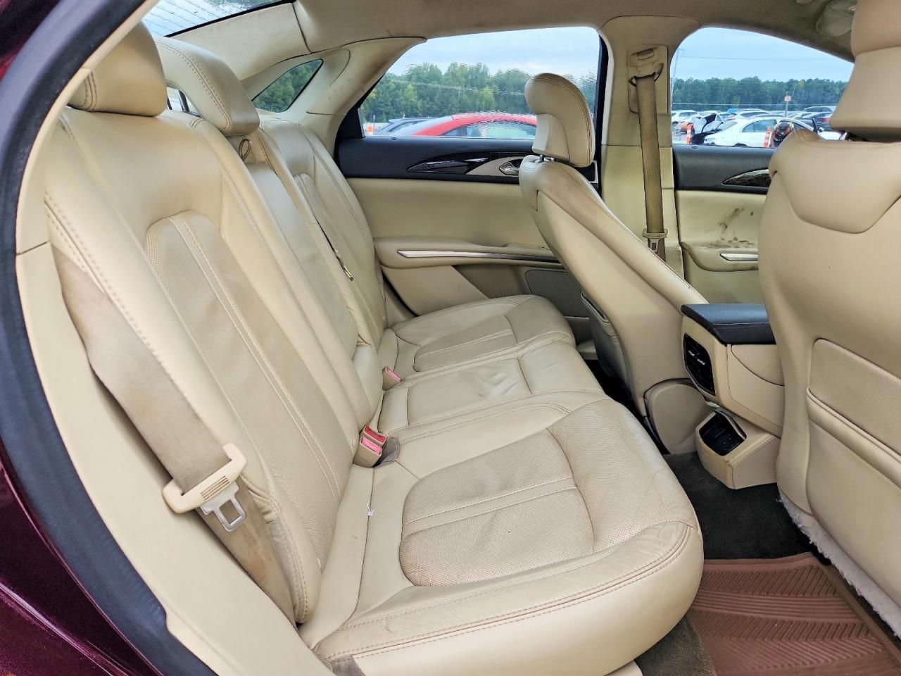 2013 Lincoln Mkz Hybrid Burgundy vin: 3LN6L2LU7DR816619