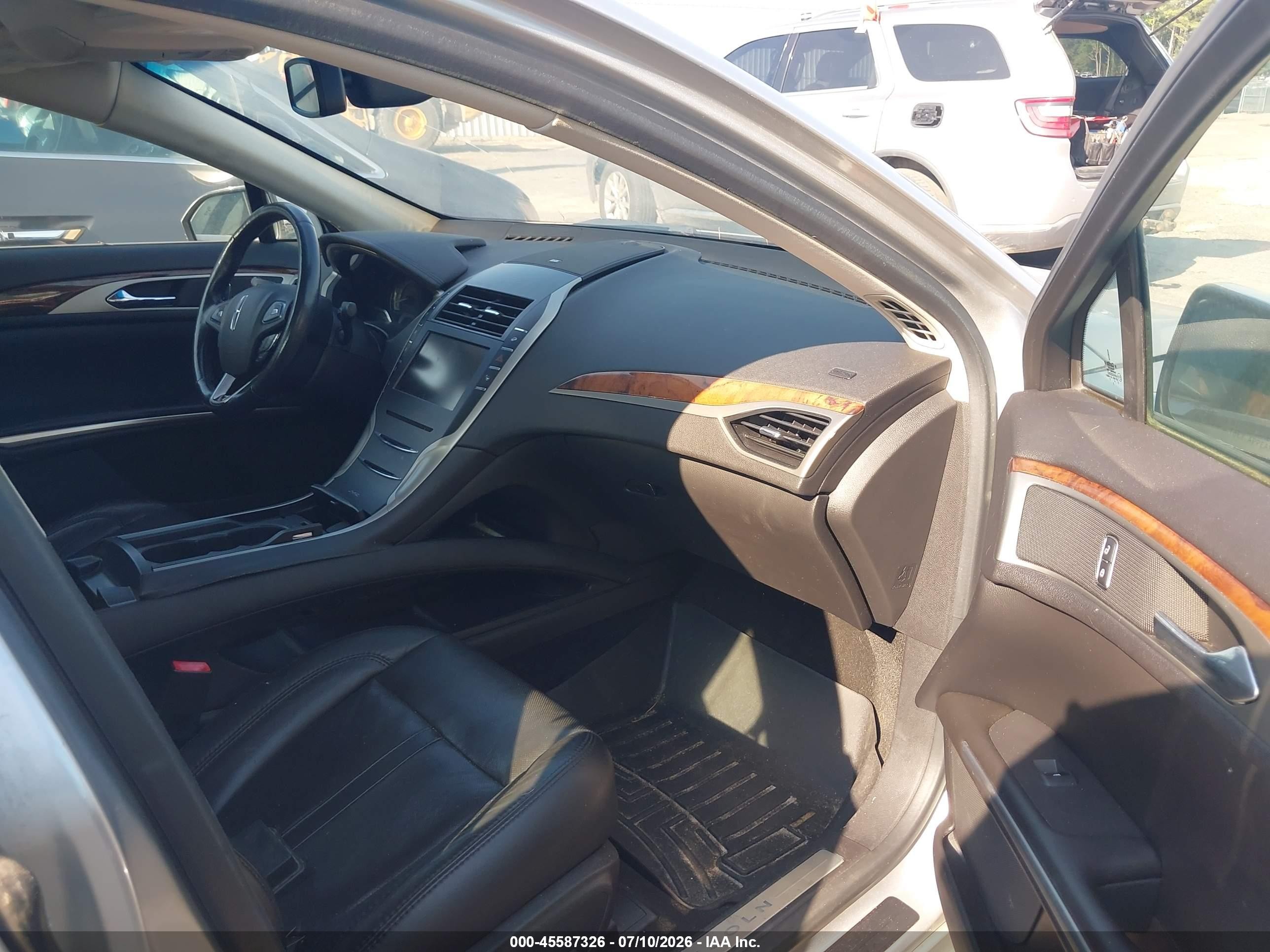 2013 Lincoln Mkz Hybrid   Серебряный vin: 3LN6L2LU7DR823862