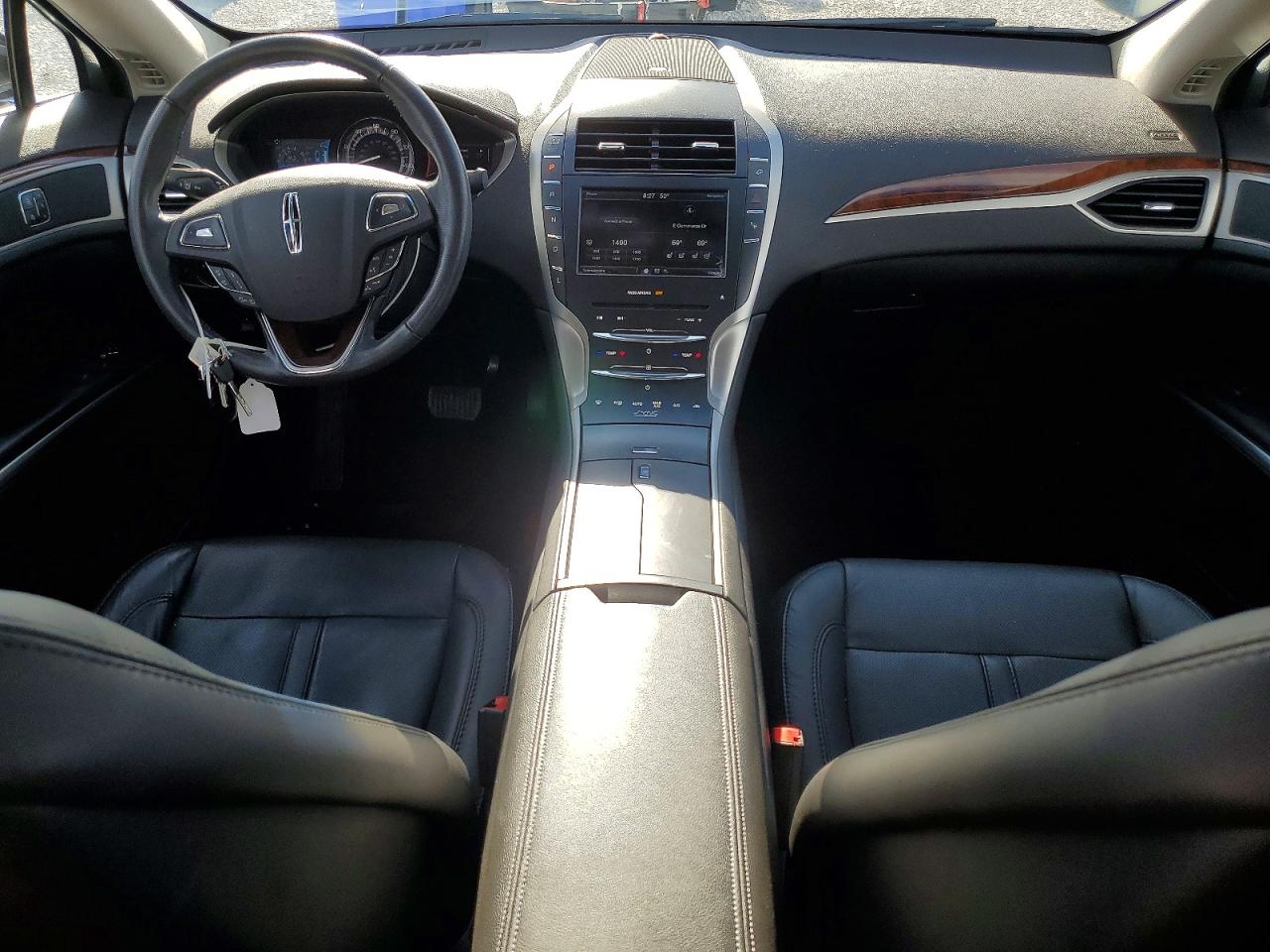 2014 Lincoln Mkz Hybrid Black vin: 3LN6L2LU7ER805542