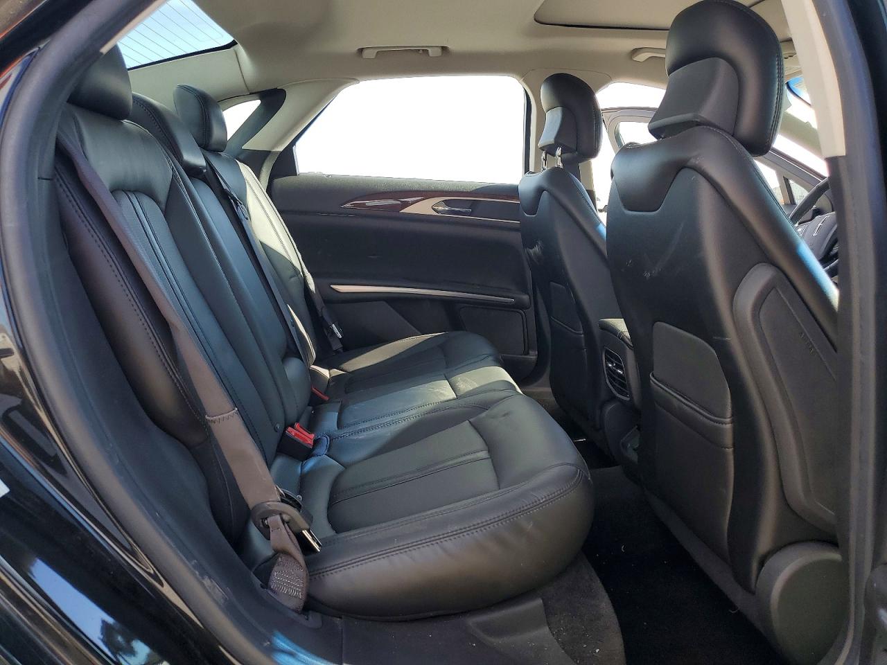 2014 Lincoln Mkz Hybrid Black vin: 3LN6L2LU7ER805542