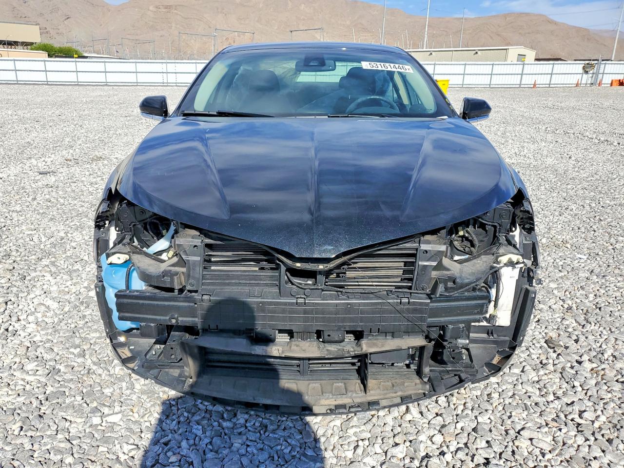 2014 Lincoln Mkz Hybrid Black vin: 3LN6L2LU7ER805542