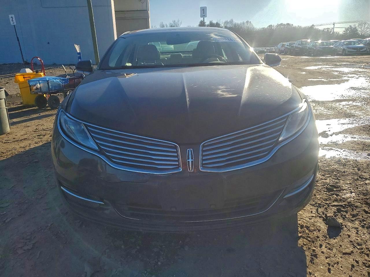2014 Lincoln Mkz Hybrid Black vin: 3LN6L2LU7ER808439