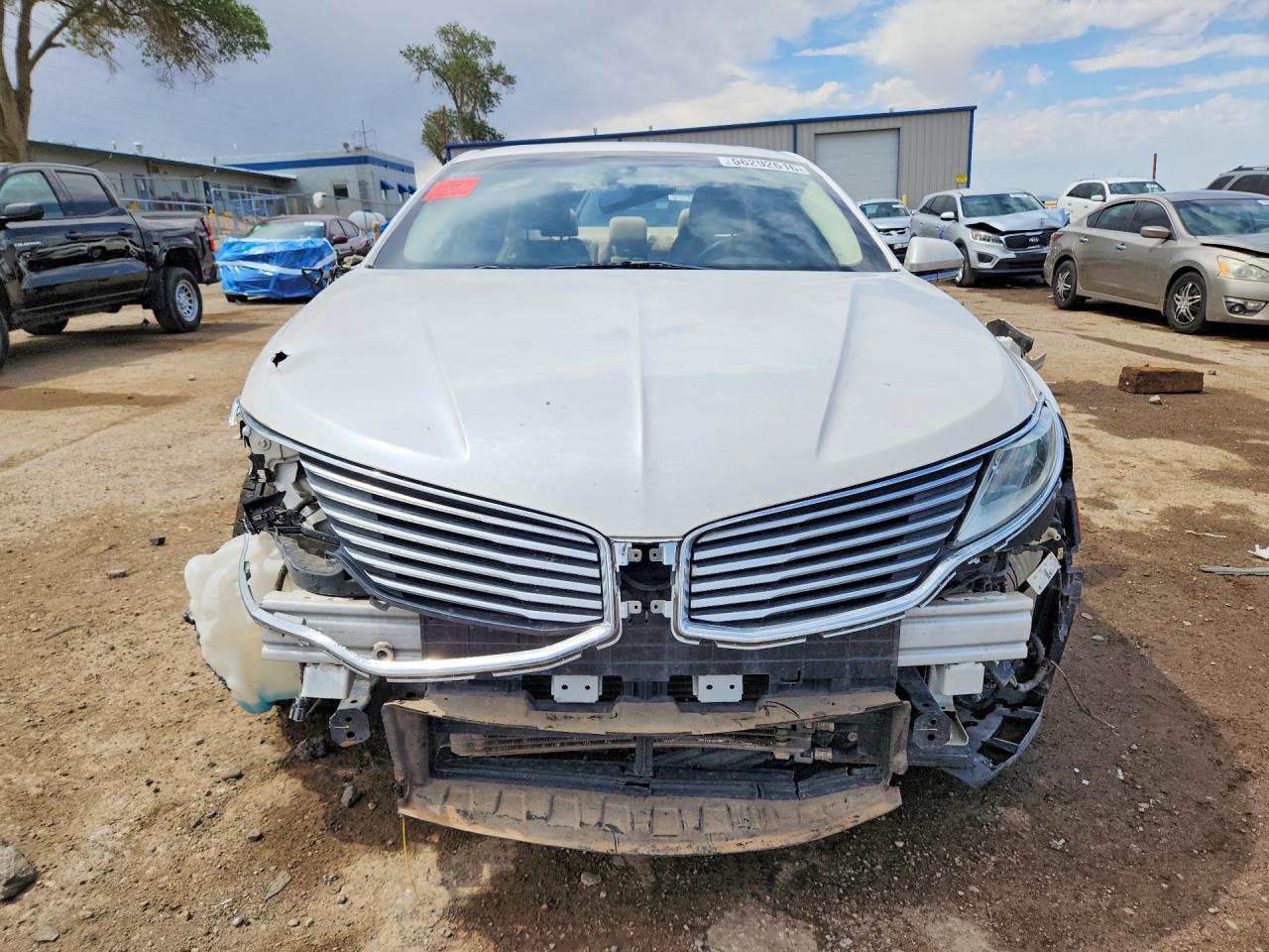 2014 Lincoln Mkz Hybrid White vin: 3LN6L2LU7ER814760