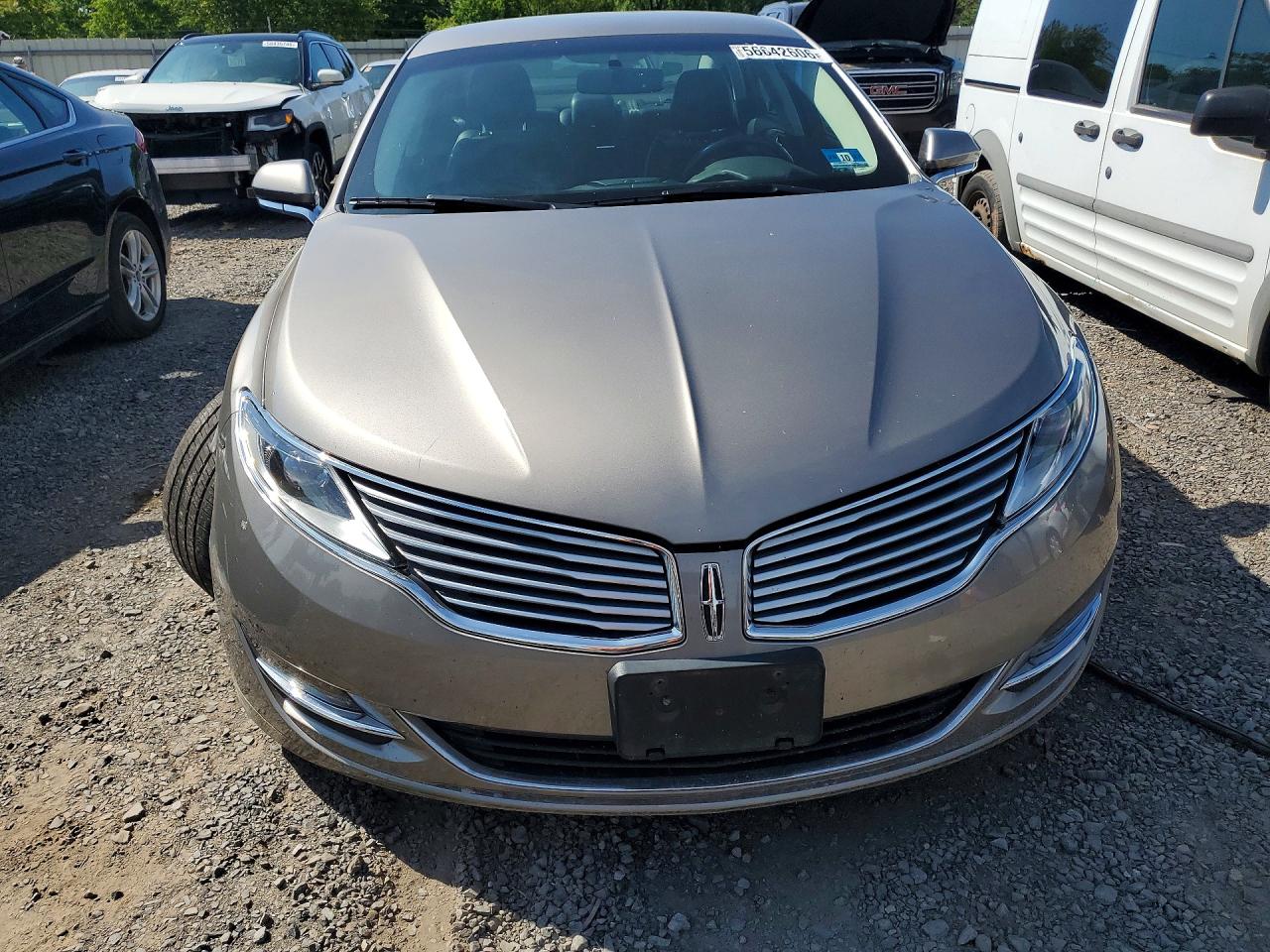 2015 Lincoln Mkz Hybrid Серый vin: 3LN6L2LU7FR600191