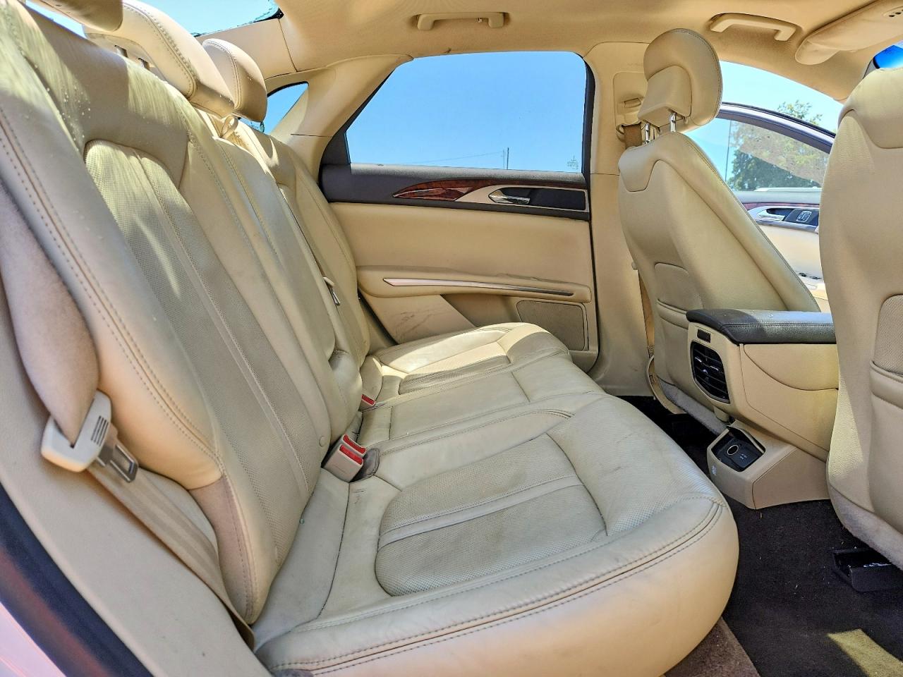 2015 Lincoln Mkz Hybrid Белый vin: 3LN6L2LU7FR604872