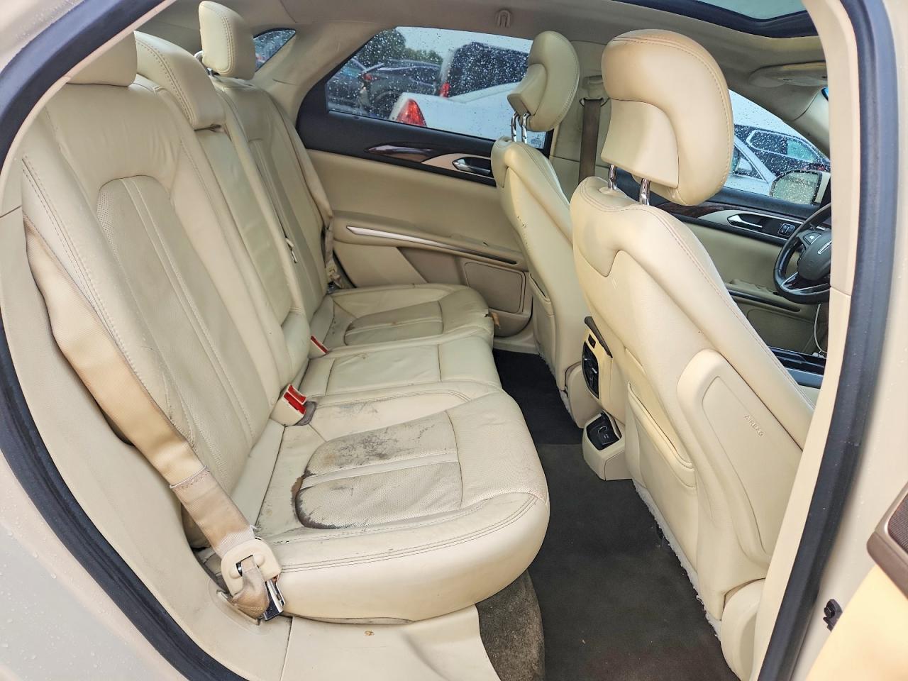 2015 Lincoln Mkz Hybrid Beige vin: 3LN6L2LU7FR621736