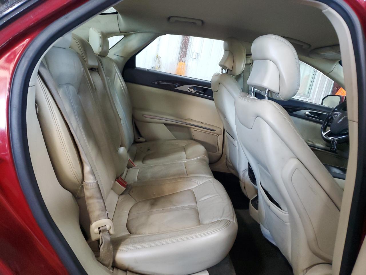 2015 Lincoln Mkz Hybrid Red vin: 3LN6L2LU7FR629478