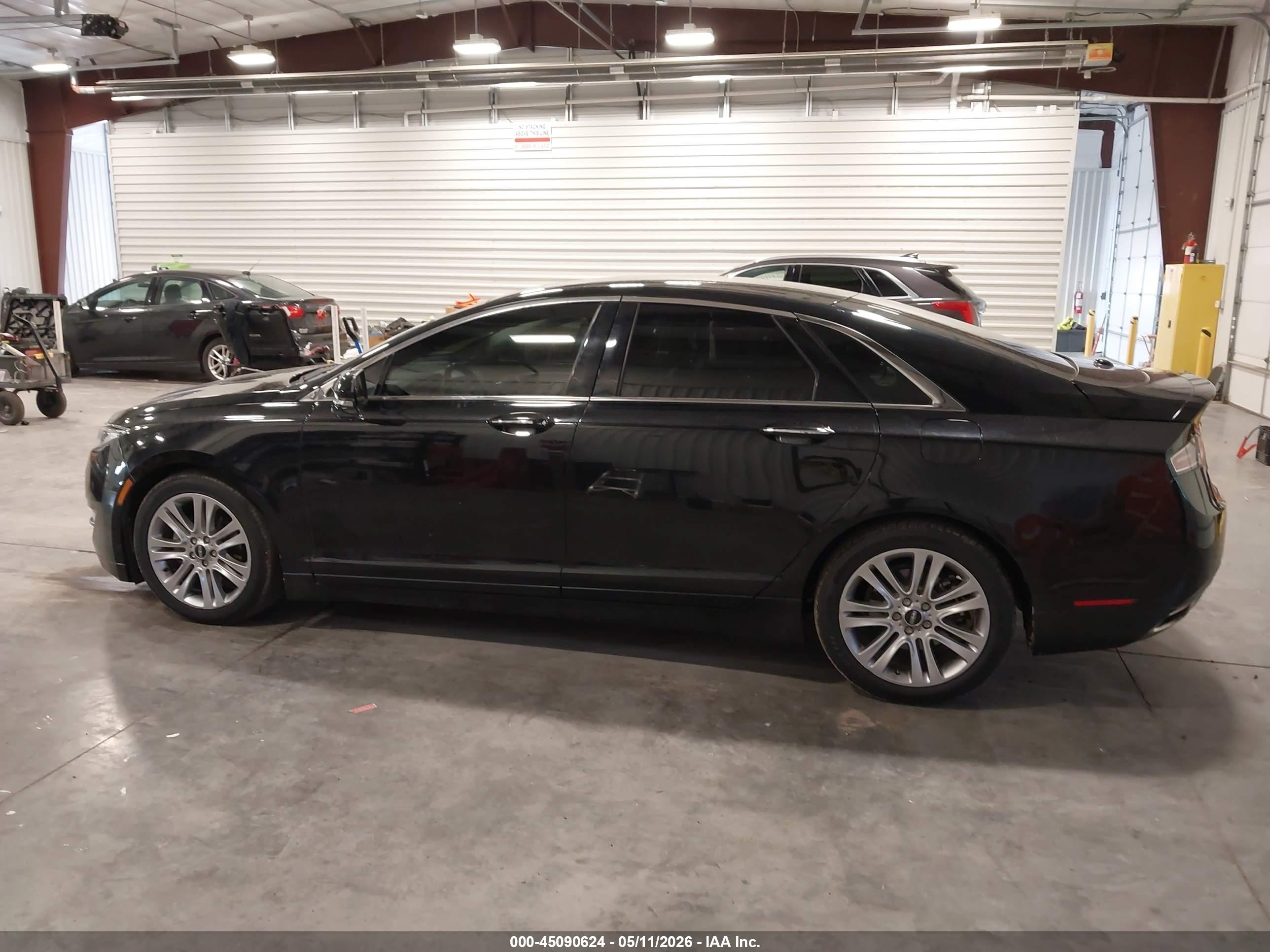 2016 Lincoln Mkz Hybrid   Черный vin: 3LN6L2LU7GR633337