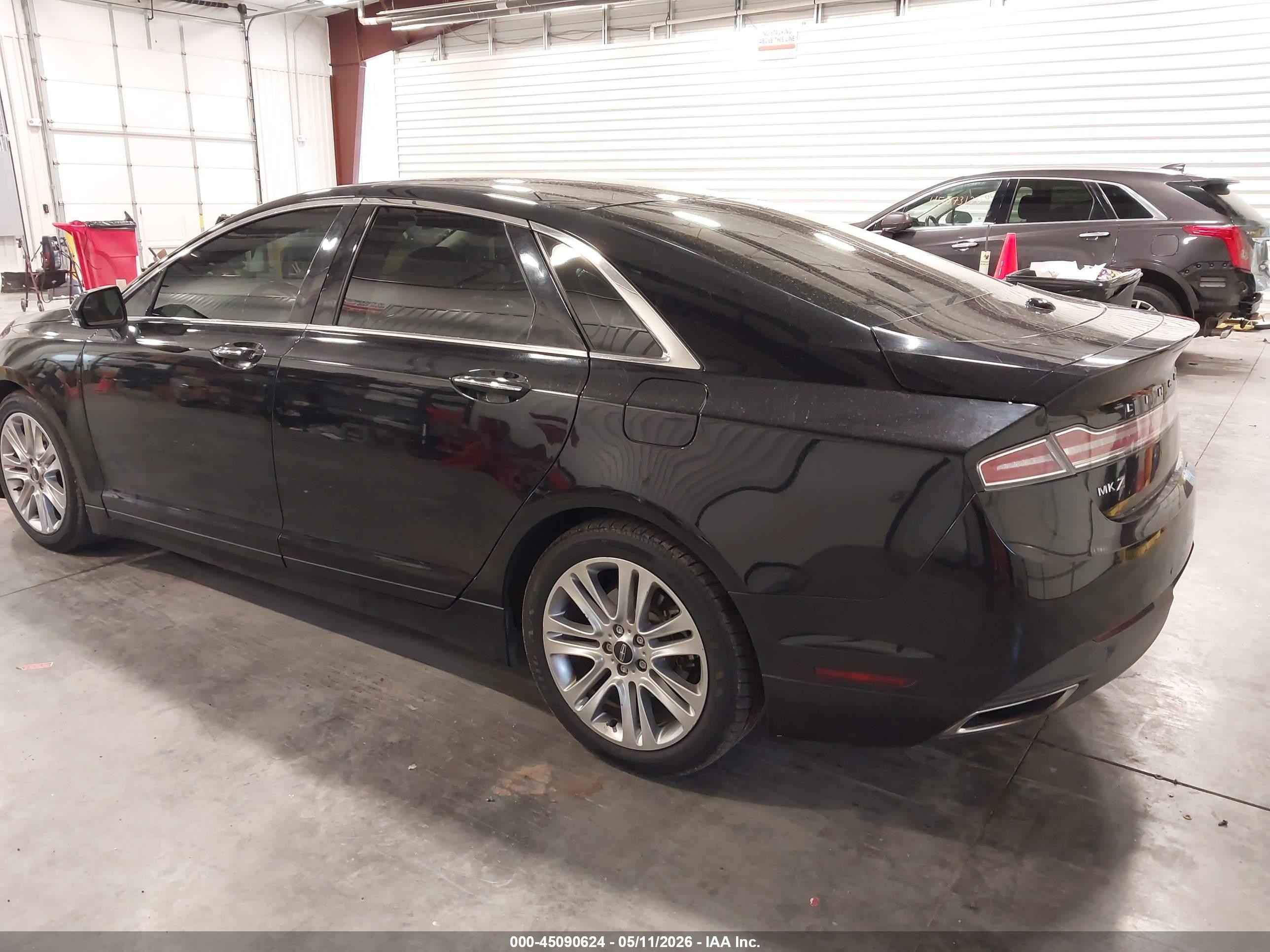 2016 Lincoln Mkz Hybrid   Черный vin: 3LN6L2LU7GR633337