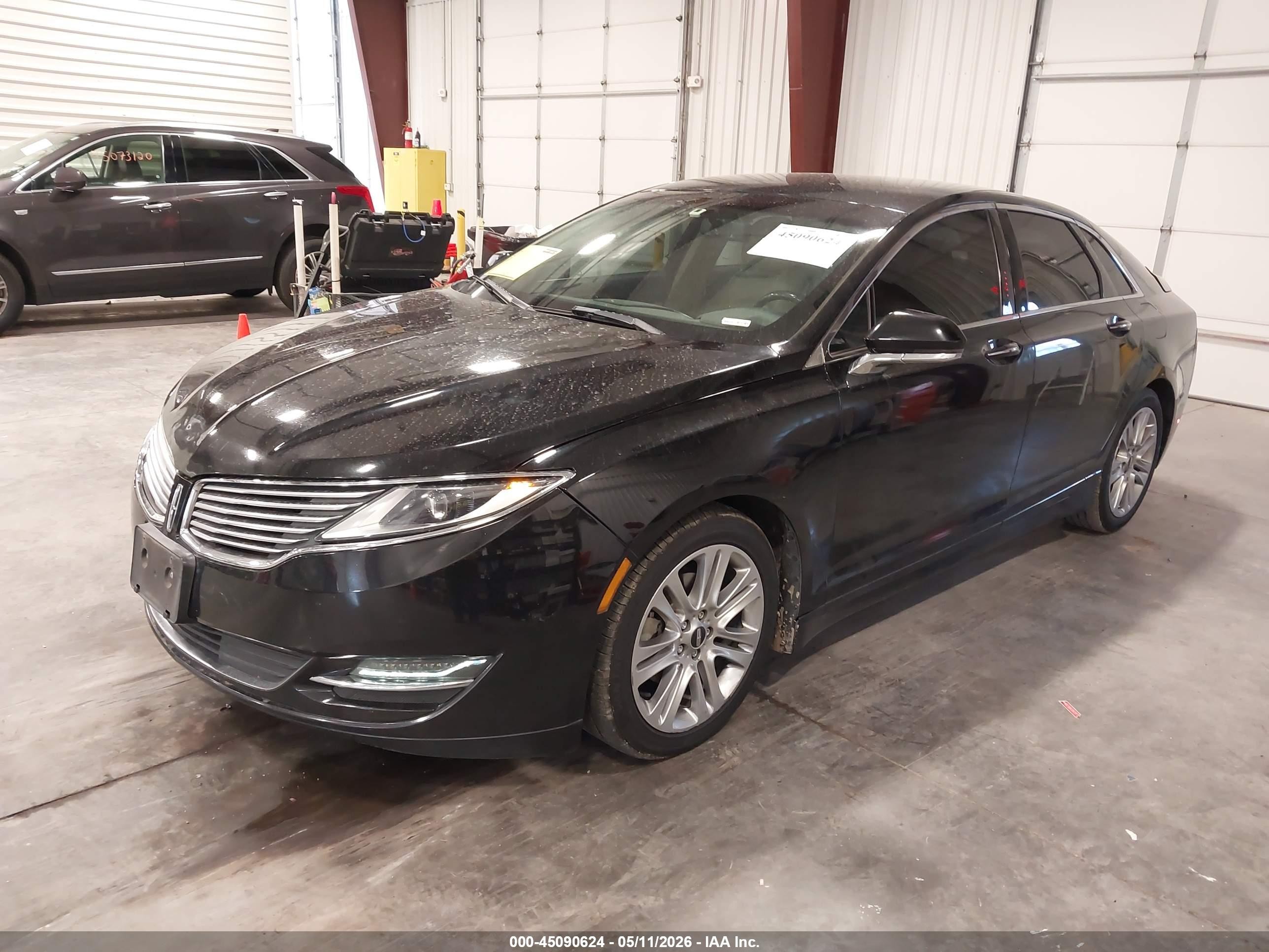 2016 Lincoln Mkz Hybrid   Черный vin: 3LN6L2LU7GR633337