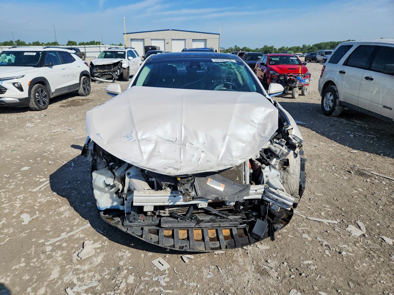 2013 Lincoln Mkz White vin: 3LN6L2LU8DR826673