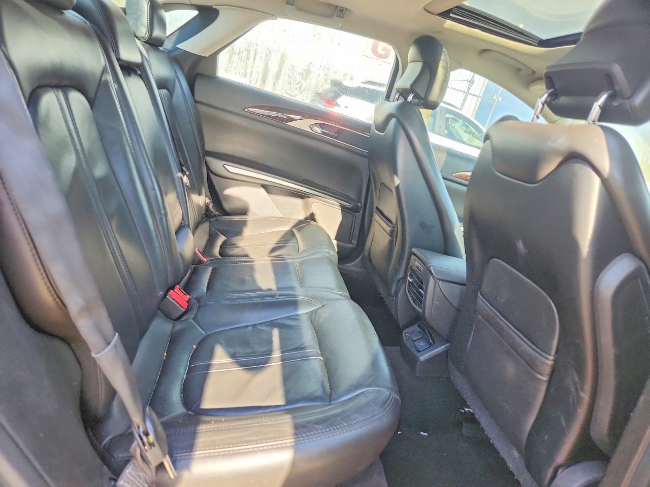 2013 Lincoln Mkz Hybrid Black vin: 3LN6L2LU8DR828746