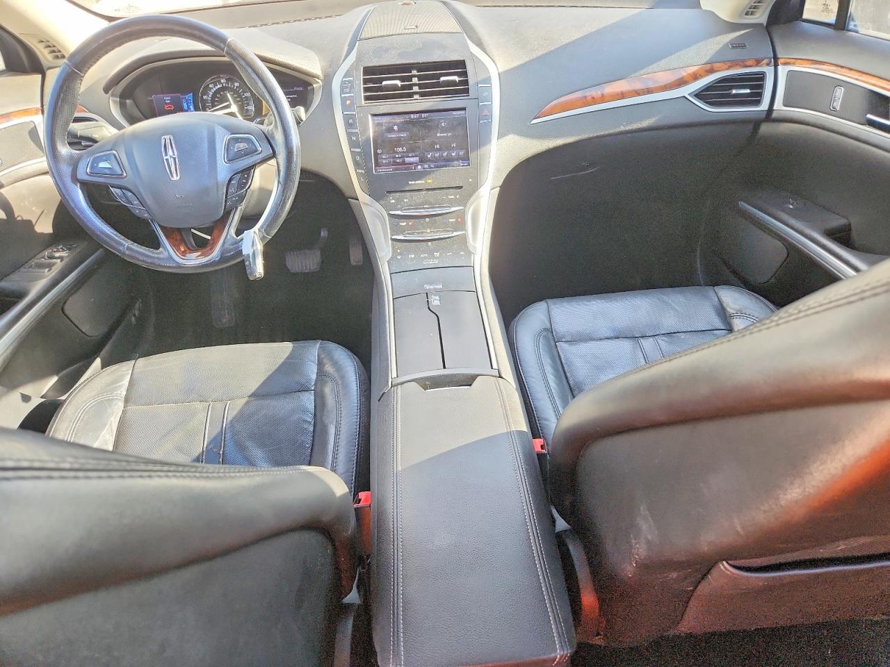 2013 Lincoln Mkz Hybrid Black vin: 3LN6L2LU8DR828746