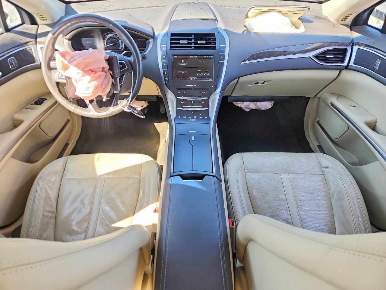 2014 Lincoln Mkz Hybrid Black vin: 3LN6L2LU8ER810619