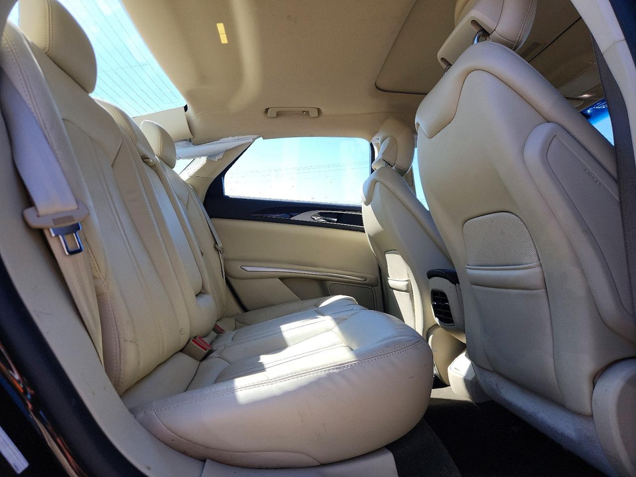 2014 Lincoln Mkz Hybrid Black vin: 3LN6L2LU8ER810619