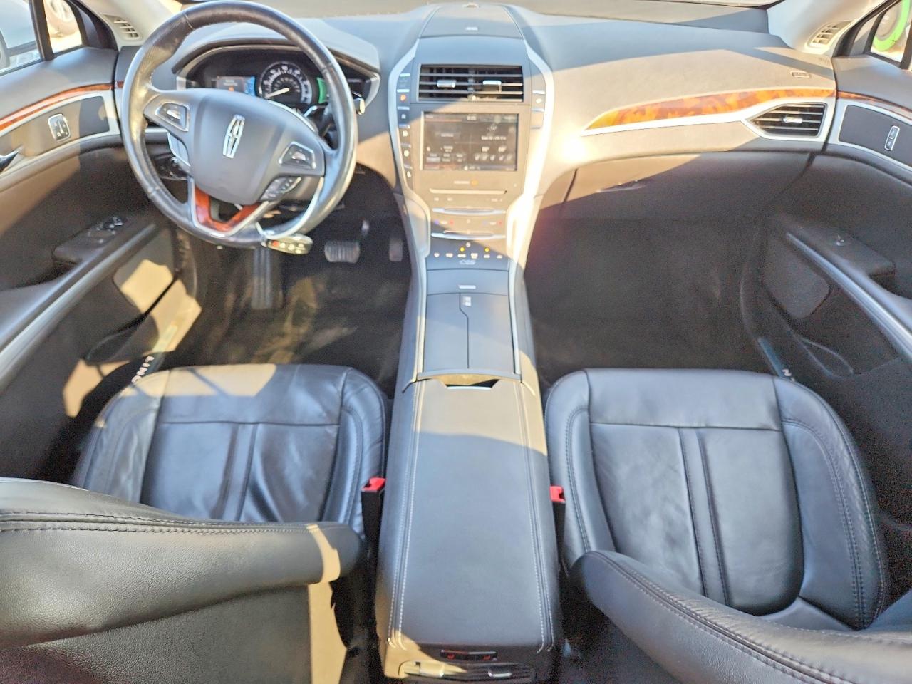 2014 Lincoln Mkz Hybrid Silver vin: 3LN6L2LU8ER811270