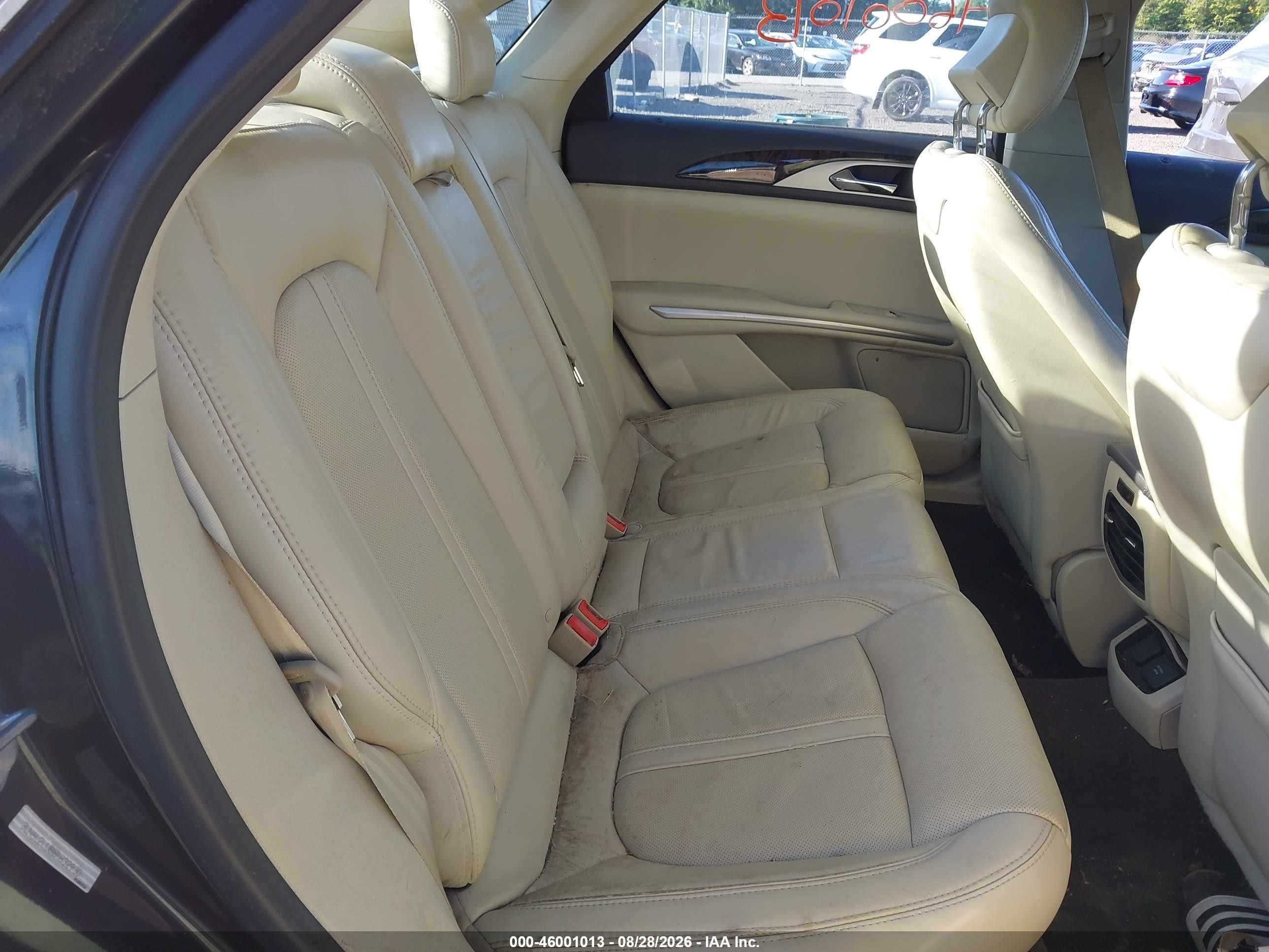 2014 Lincoln Mkz Hybrid   Черный vin: 3LN6L2LU8ER832930