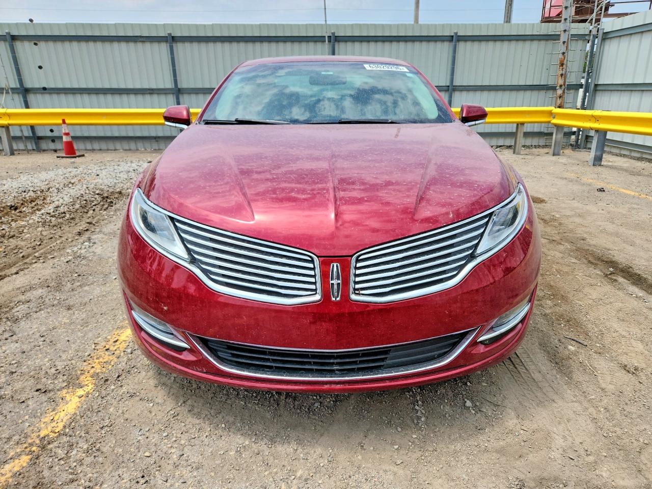 2015 Lincoln Mkz Hybrid Red vin: 3LN6L2LU8FR625648