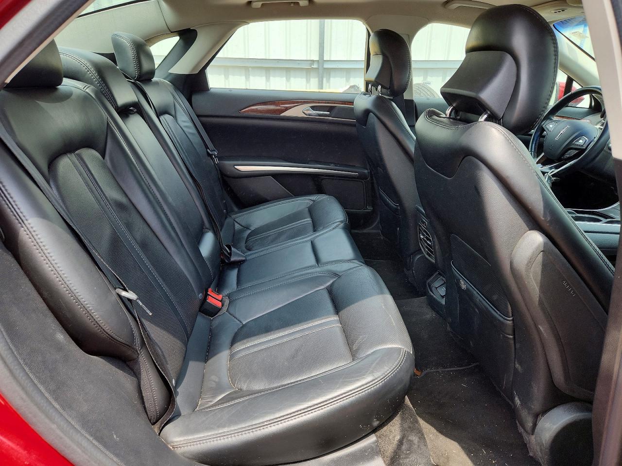 2015 Lincoln Mkz Hybrid Red vin: 3LN6L2LU8FR625648