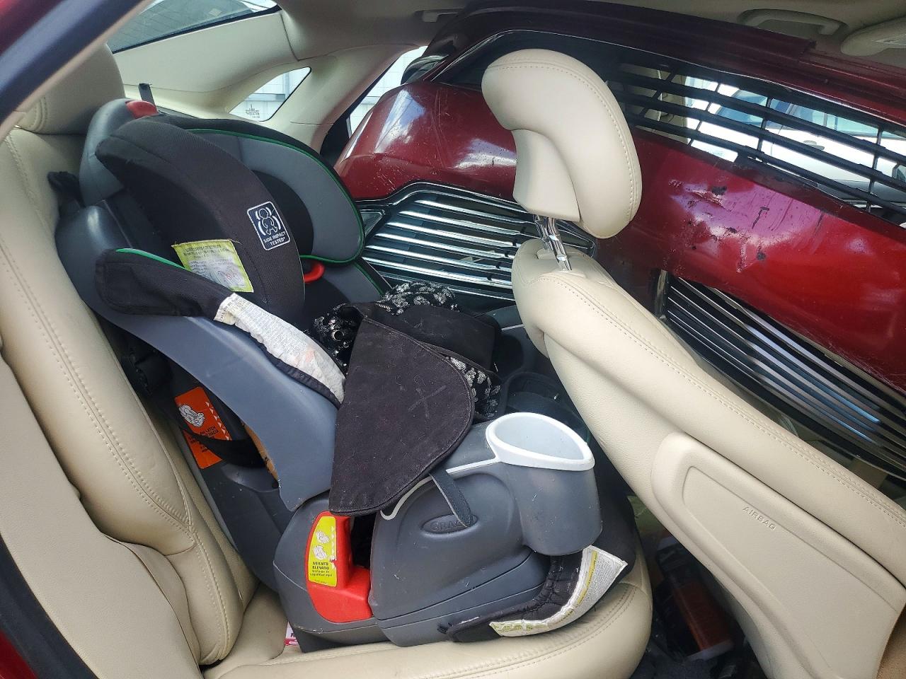 2015 Lincoln Mkz Hybrid Maroon vin: 3LN6L2LU8FR627836