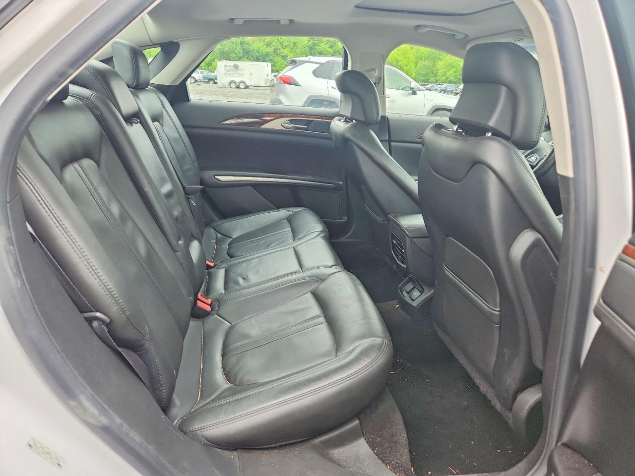 2013 Lincoln Mkz Hybrid Белый vin: 3LN6L2LU9DR810854