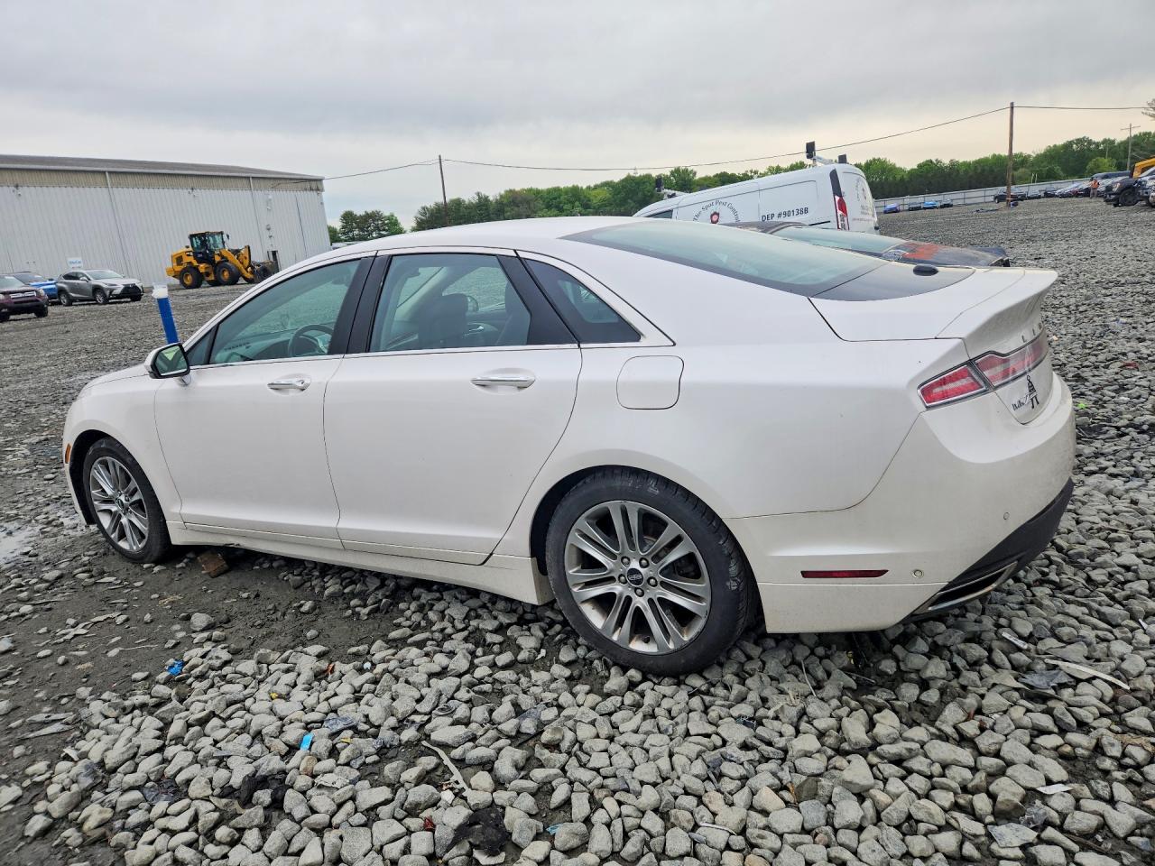 2013 Lincoln Mkz Hybrid Белый vin: 3LN6L2LU9DR810854