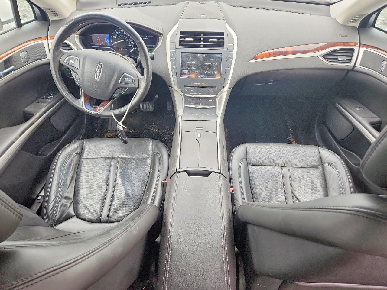 2013 Lincoln Mkz Hybrid Белый vin: 3LN6L2LU9DR810854