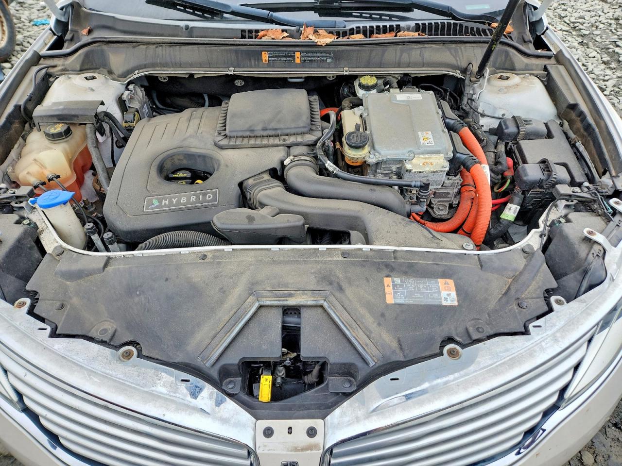2013 Lincoln Mkz Hybrid Белый vin: 3LN6L2LU9DR810854
